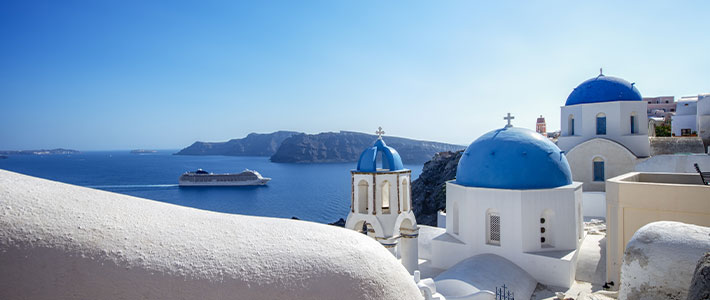 Crucero en Santorini