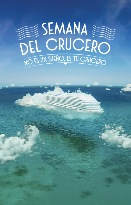 No es un sueño, es tu crucero