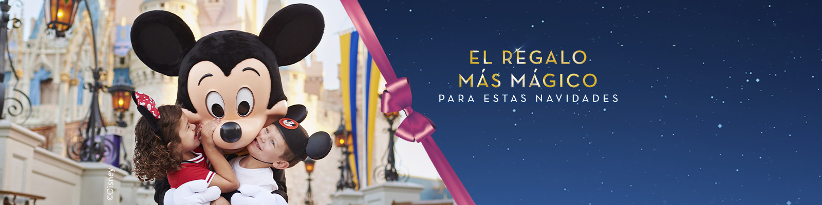 Vive la magia de 4 Parques Disney