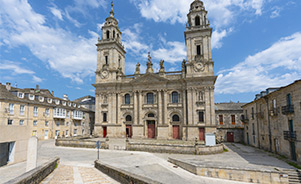 Panorámica de la Catedral de Lugo