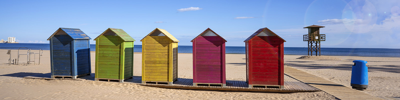 Playa de San Antonio en Cullera, Valencia