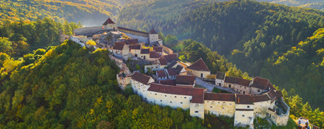 La fortaleza de Rasnov, en Brasov