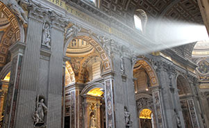 Interior de la Basílica