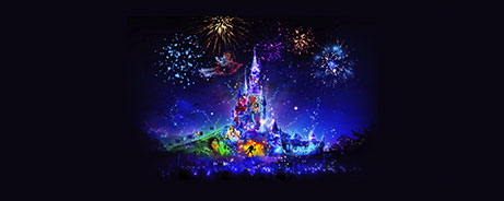 Imagen del castillo de Disney