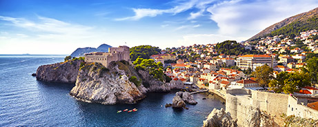 Vista panorámica de Dubrovnik